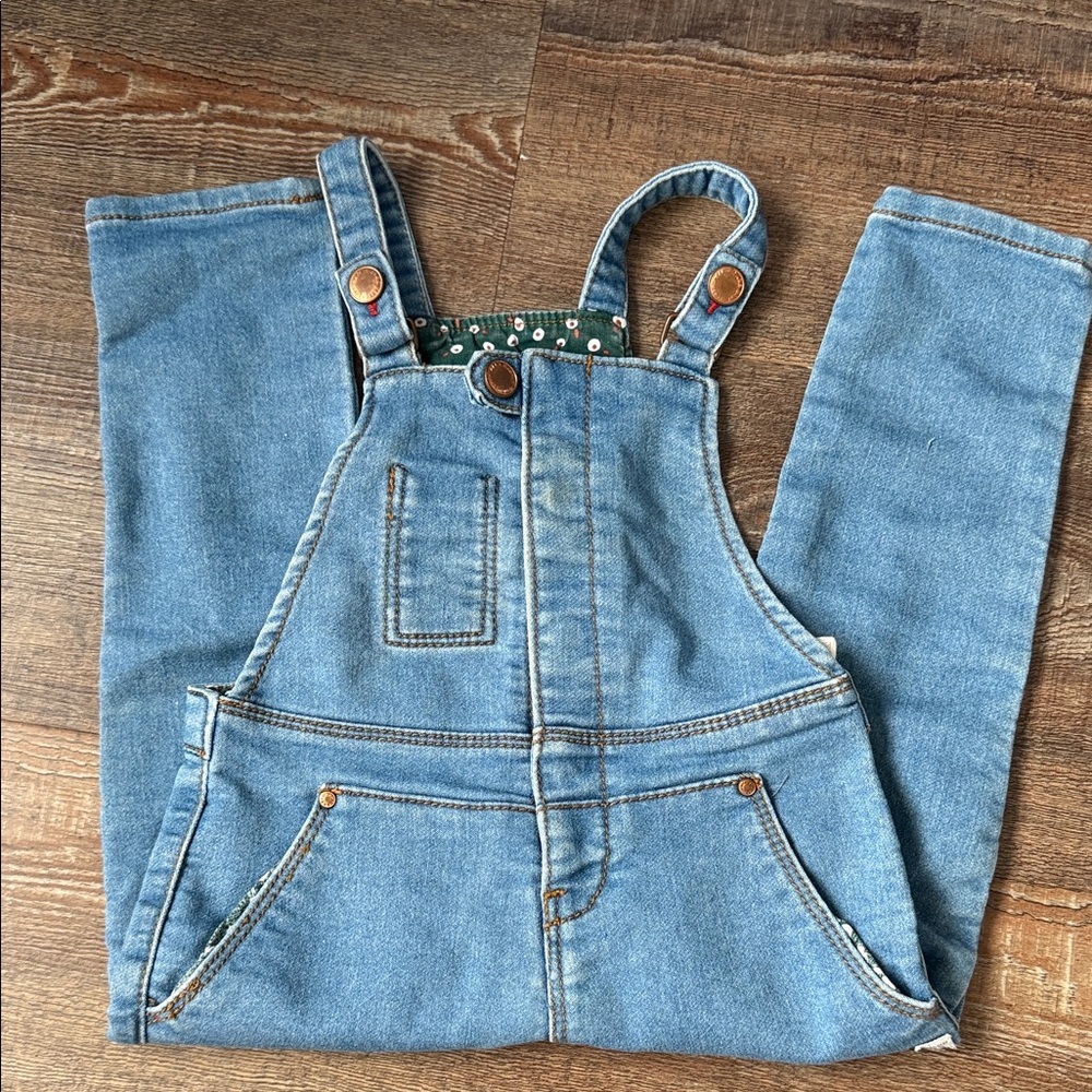 Blue Denim Overalls